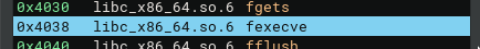 fexecve executes a program specified via file descriptor
