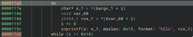 this loop will run three times